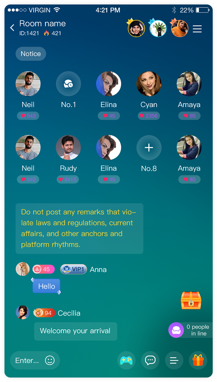 Voice Chat App Screenshot 2